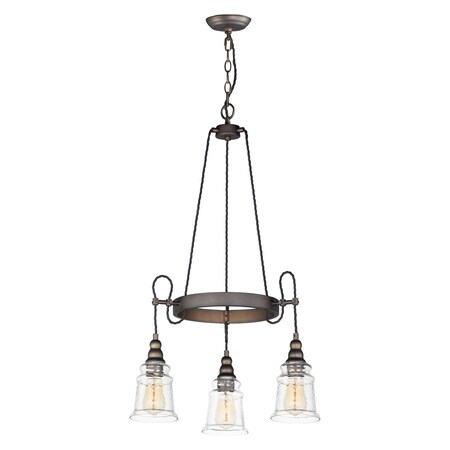 Maxim Revival 3-Light Chandelier 21573HMOI